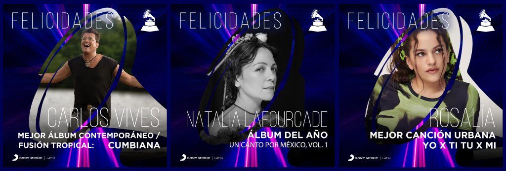 Sony Music Artists Lead The 21st Annual Latin GRAMMY Awards