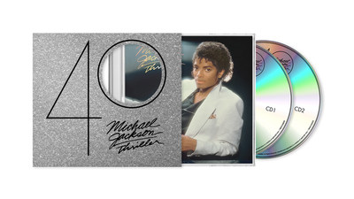 Michael Jackson Thriller 40 2CD Artwork Michael Jackson Thriller 40 2CD Artwork